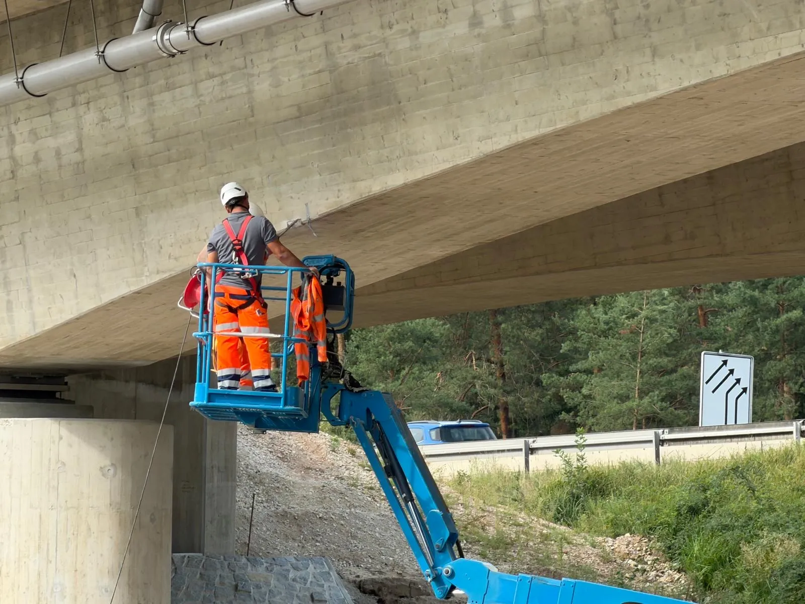 Einblick in ein Bauprojekt von HALILI Bau
